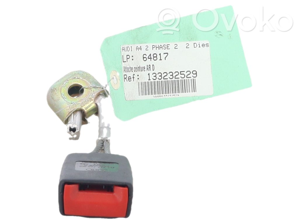 Audi A4 S4 B7 8E 8H Bridă fixare centură de siguranță spate 