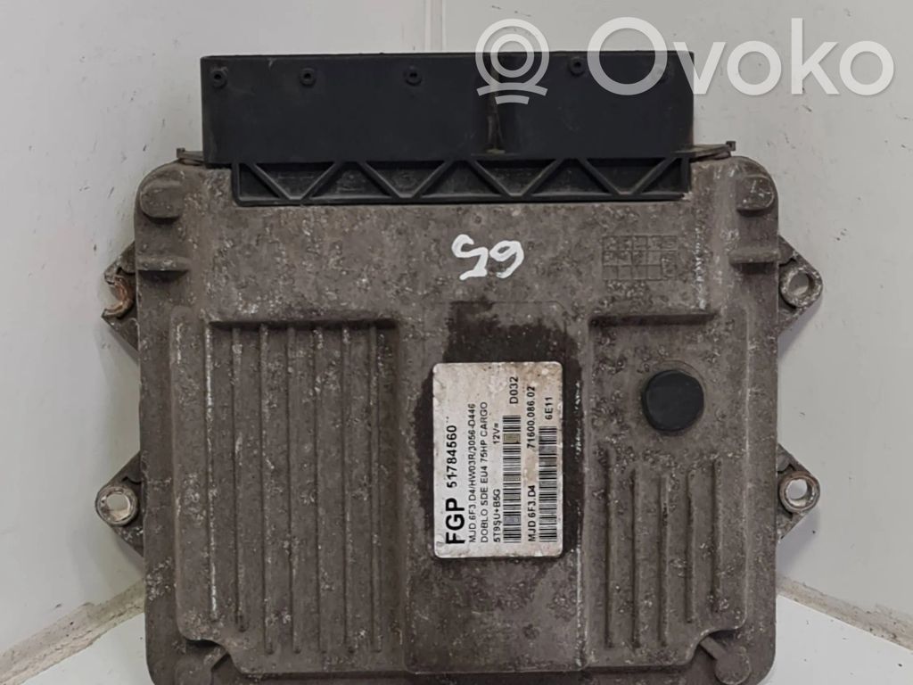 Fiat Doblo Engine control unit/module 