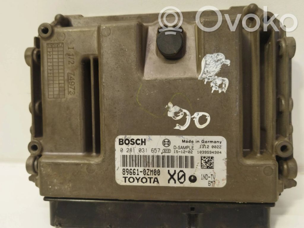 Toyota Auris E180 Engine control unit/module 