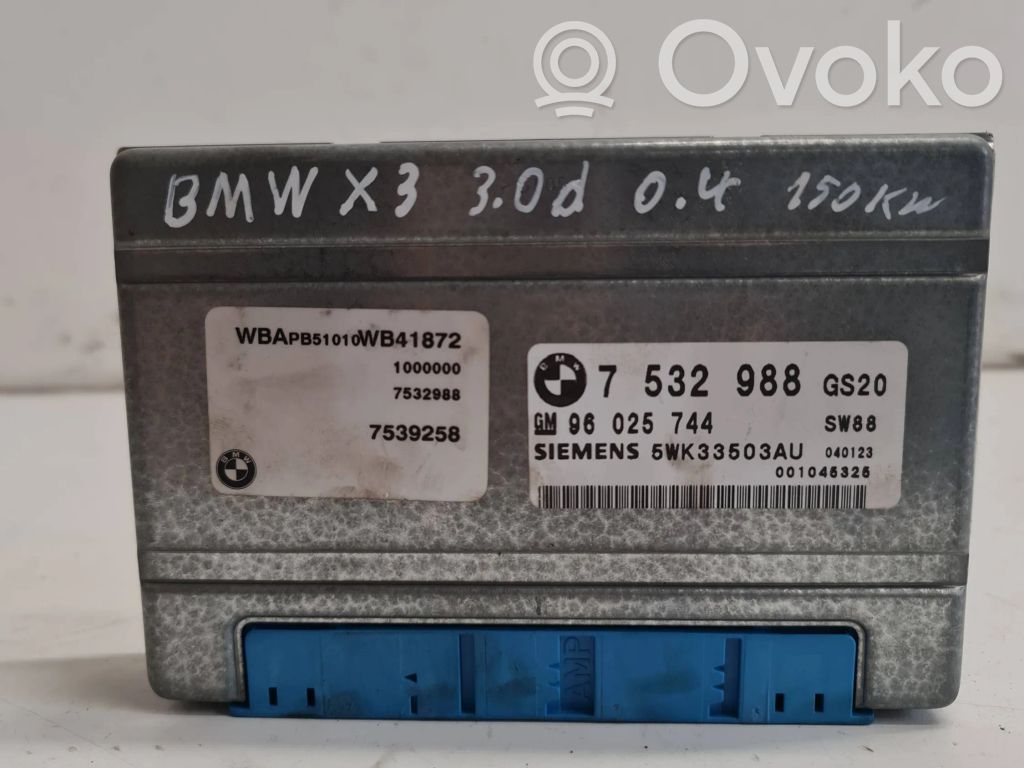 Gearbox control unit/module   7532988,96025744,5WK33503AU