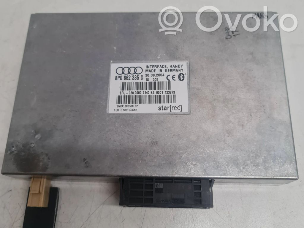 Unidad de control/módulo de bluetooth   8P0862335D,30092004,2UKX00051CB