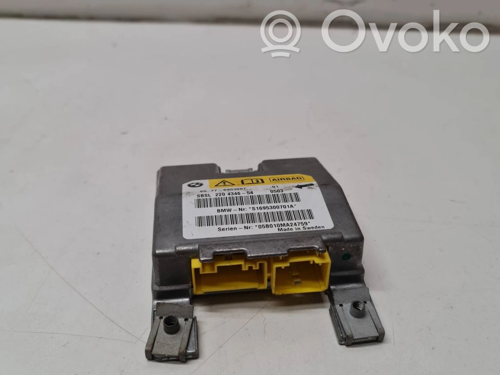 Airbag control unit/module   6953007,S1695300701A,220434654,05B010MA24759