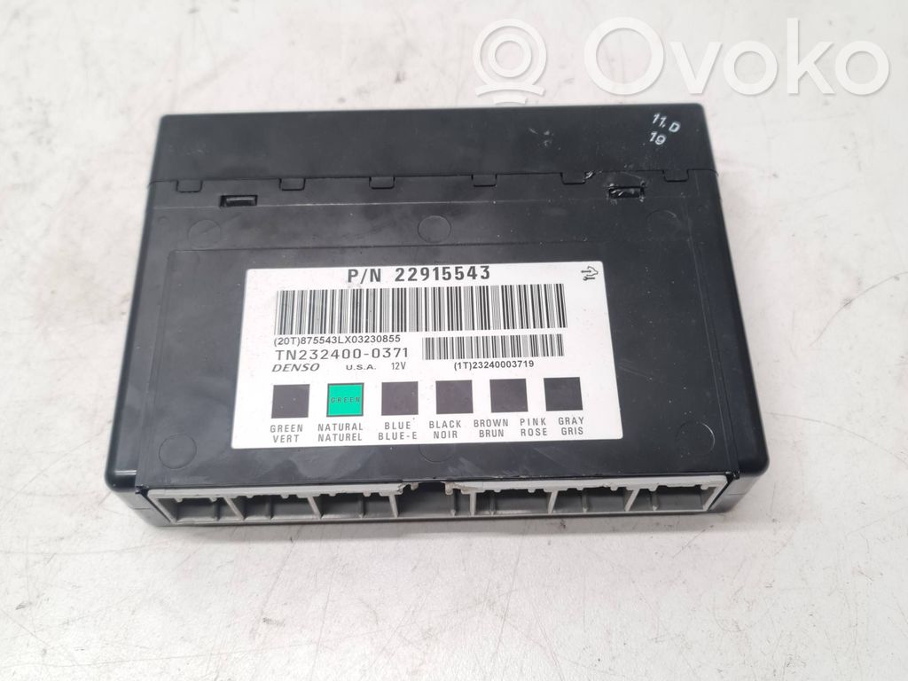 Central body control module   22915543,23240003719,TN2324000371