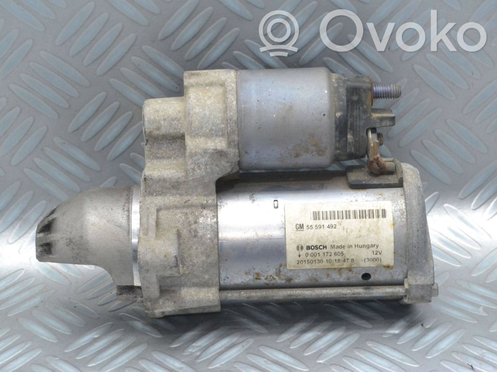 Opel Corsa E Starteris 