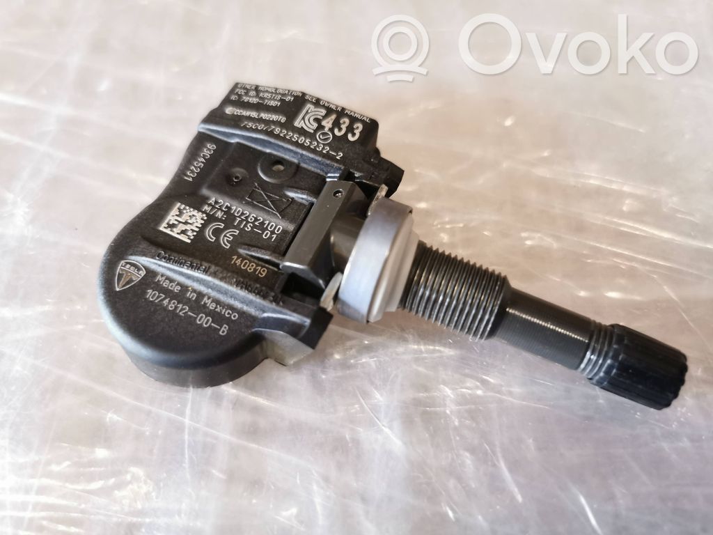 Sensor de presión del neumático   107481200B
