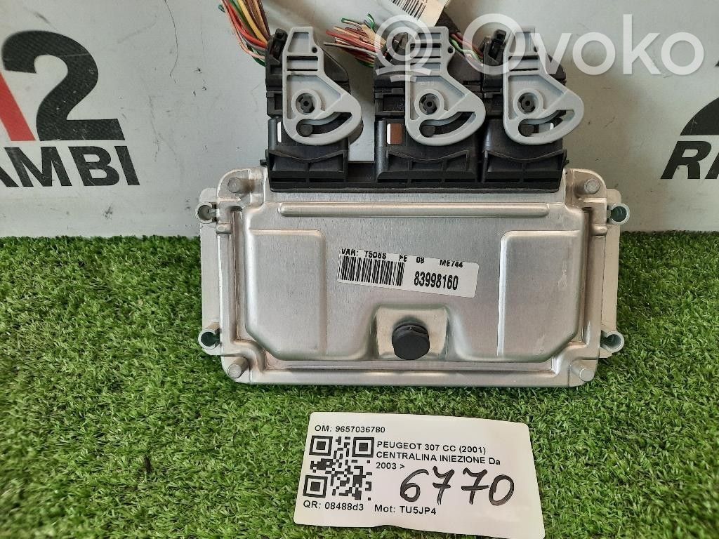 Peugeot 307 CC Engine control unit/module 
