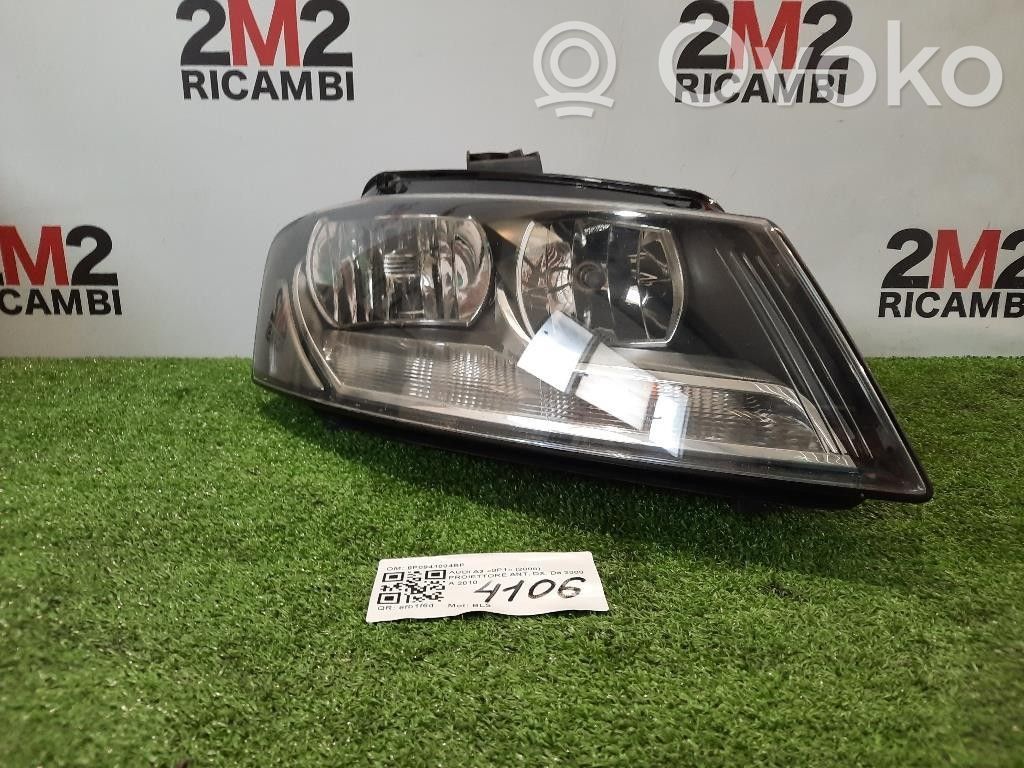 Audi A3 S3 8P Lampa przednia 