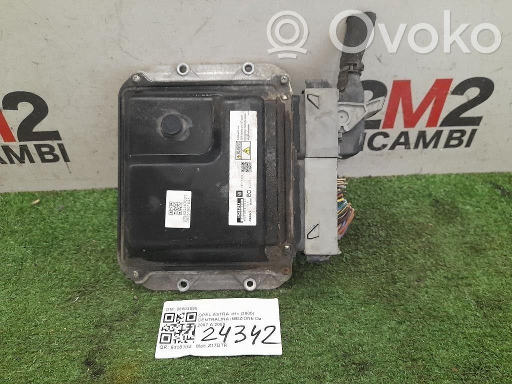 Opel Astra H Injection control unit/module 