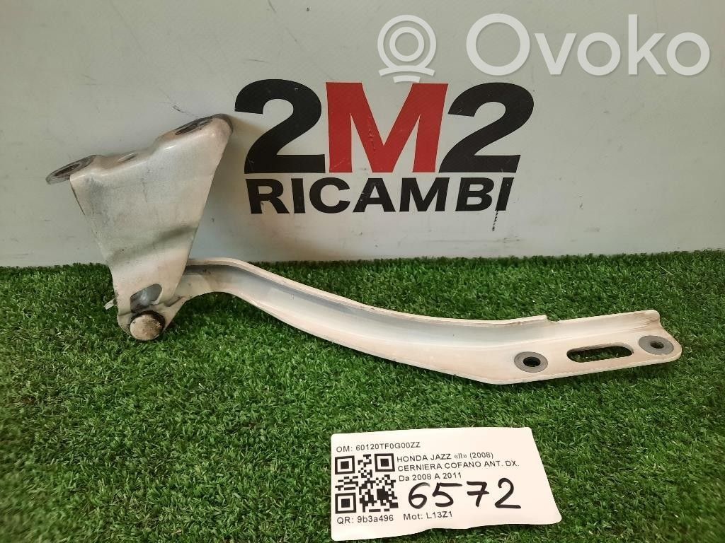 Honda Jazz Engine bonnet/hood hinges 