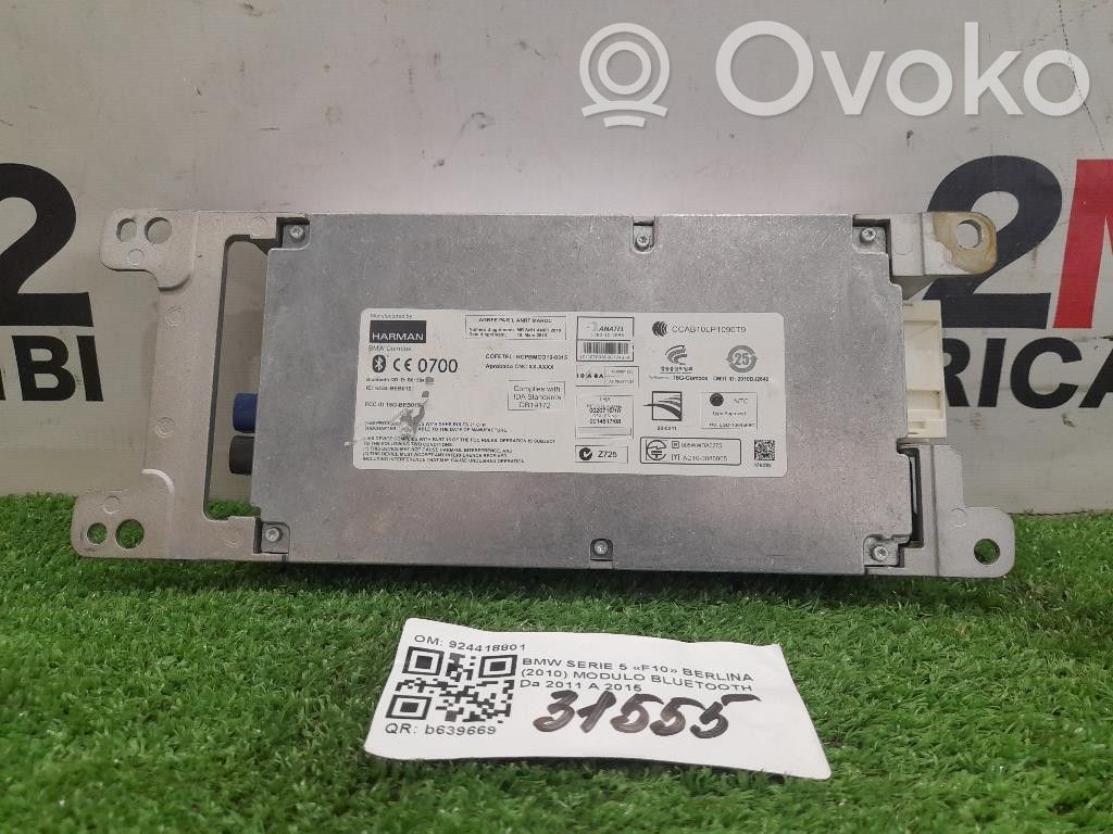 BMW 5 F10 F11 Modul unitate control Bluetooth 