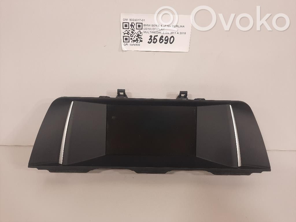 BMW 5 F10 F11 Monitor / wyświetlacz / ekran 