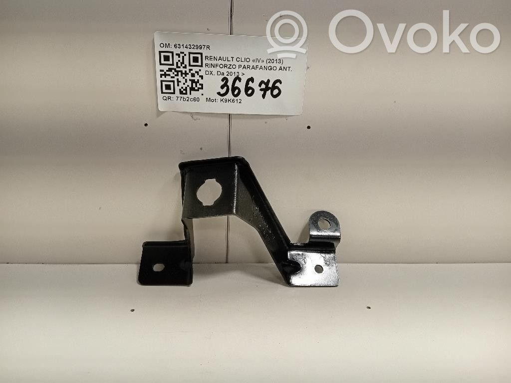 Renault Clio IV Fender mounting bracket 