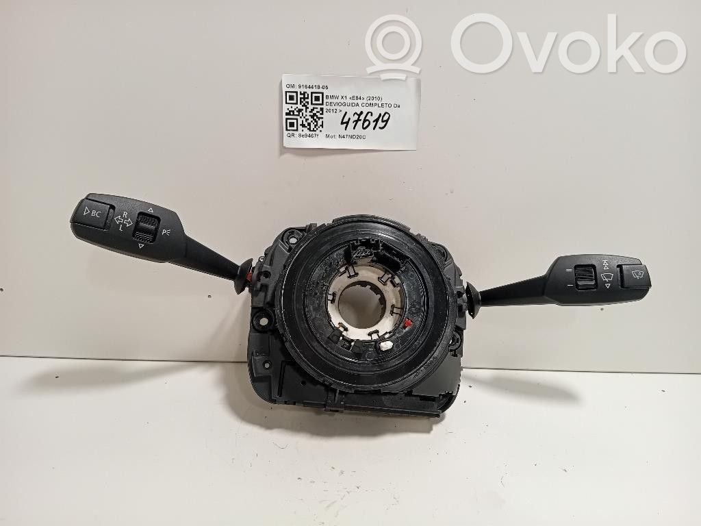 BMW X1 E84 Leva/interruttore dell’indicatore di direzione e tergicristallo 