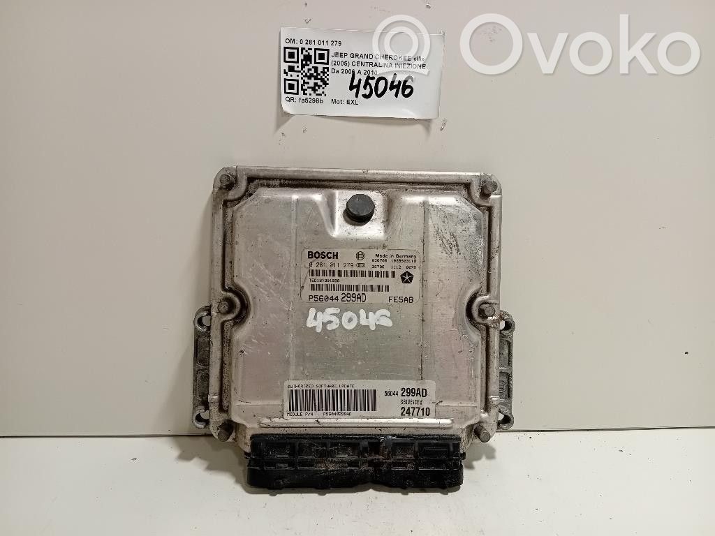 Jeep Grand Cherokee (WK) Injection control unit/module 