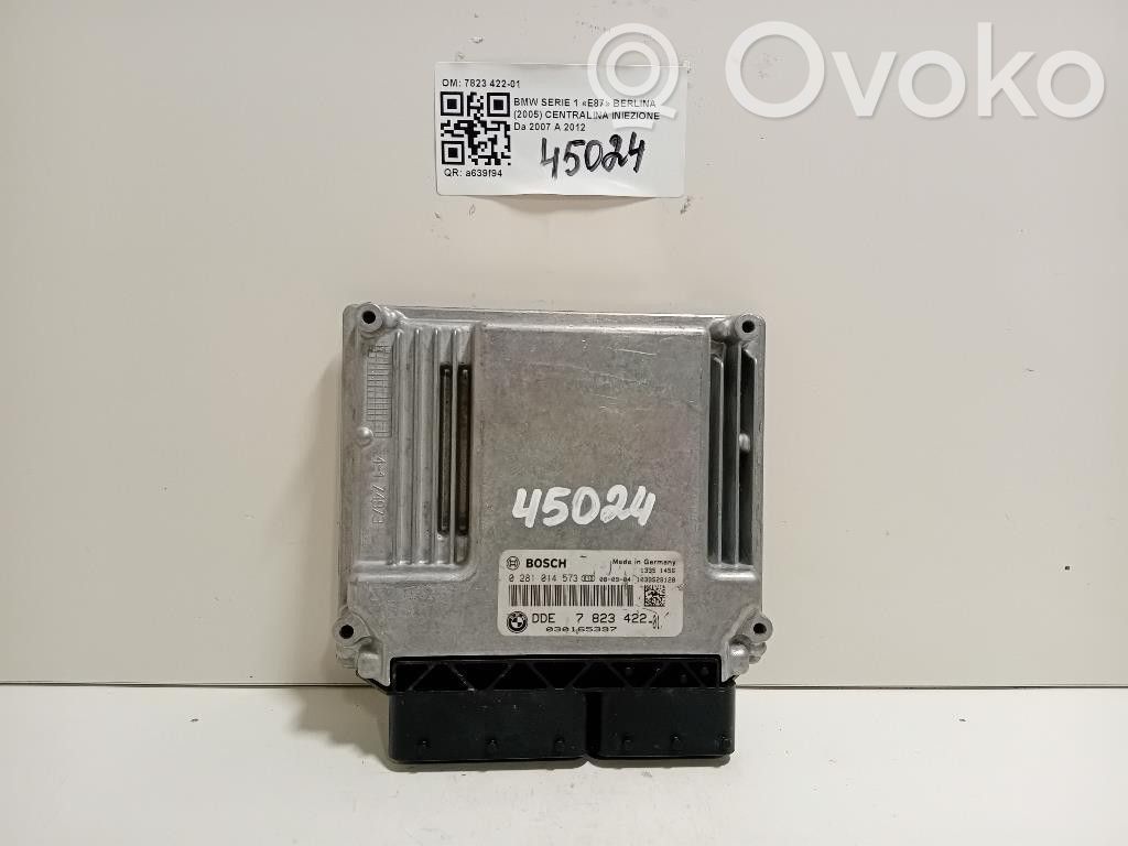 BMW 1 E81 E87 Unitate/modul comandă injecție 