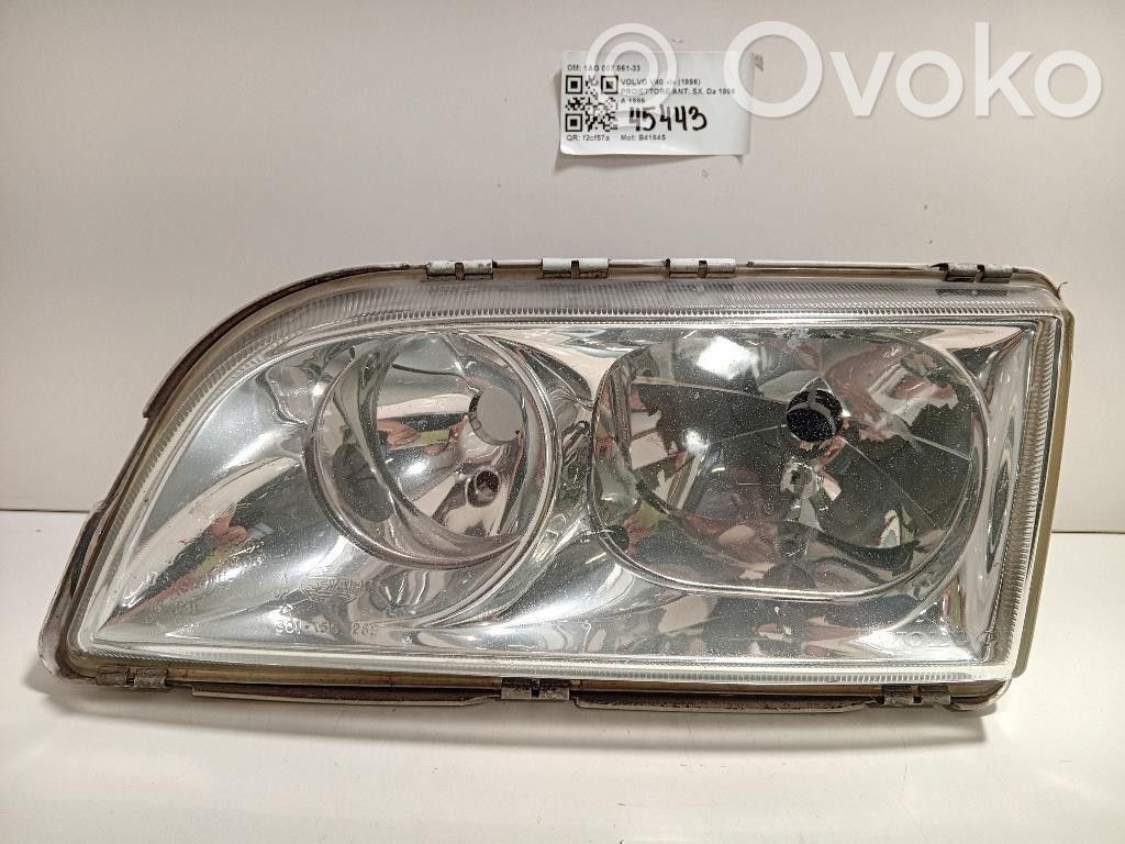 Volvo S40, V40 Priekinis žibintas 