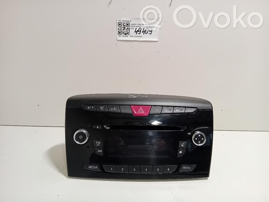 Lancia Ypsilon Radio/CD/DVD/GPS-pääyksikkö 
