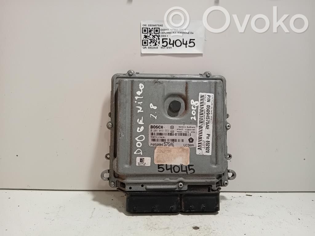 Dodge Nitro Unitate/modul comandă injecție 