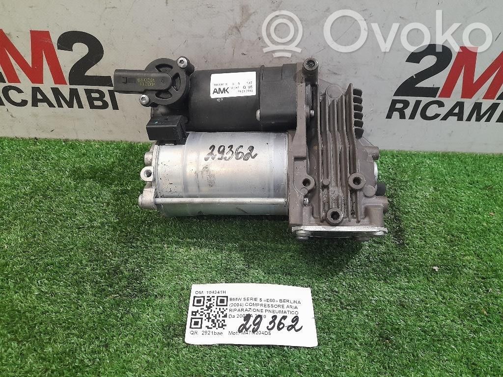 BMW 5 E60 E61 Riepu gaisa kompresors 