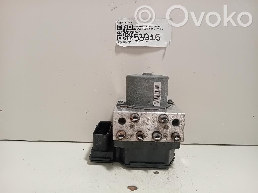 ABS control unit/module   17723705,17723705,N47C16A