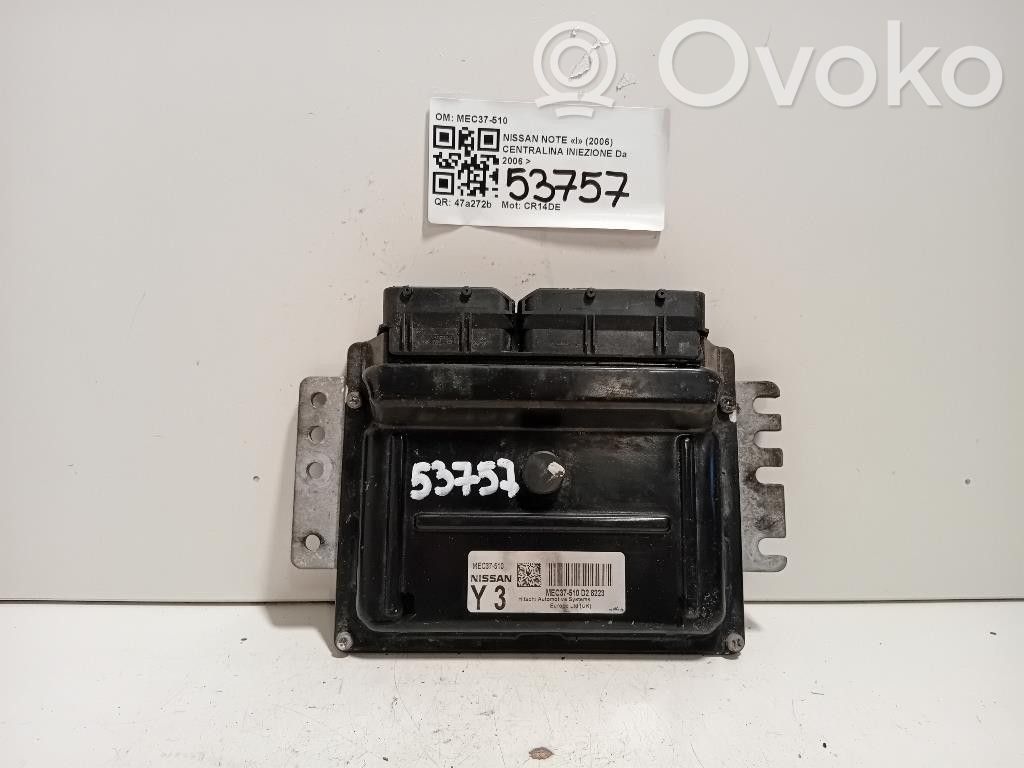 Unidad de control/módulo de la inyección   MEC37510,CR14DE,MEC37510