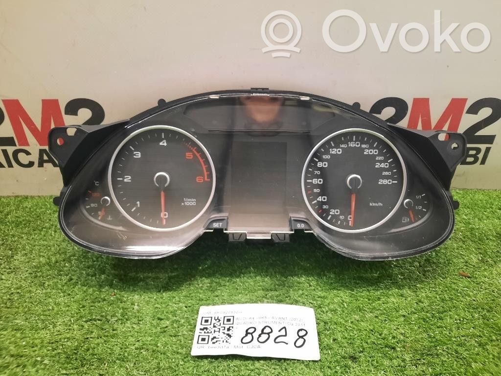 Audi A4 S4 B8 8K Nopeusmittari (mittaristo) 