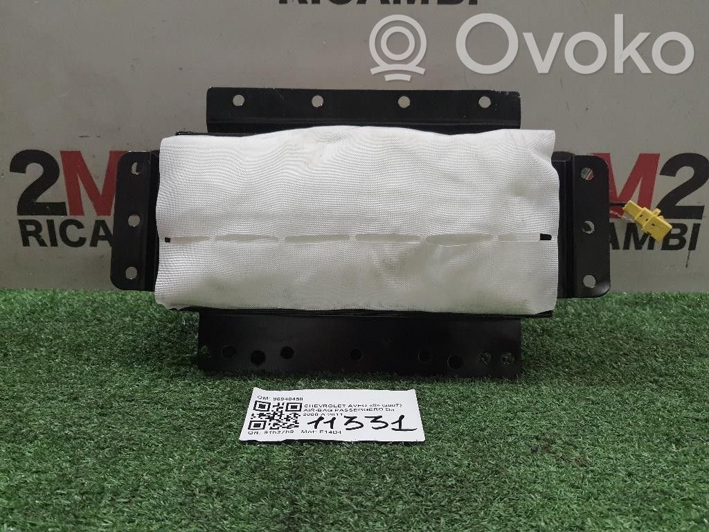 Chevrolet Aveo Poduszka powietrzna Airbag pasażera 