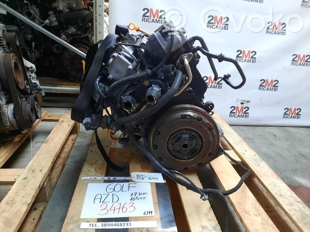 Volkswagen Golf V Motore completo 