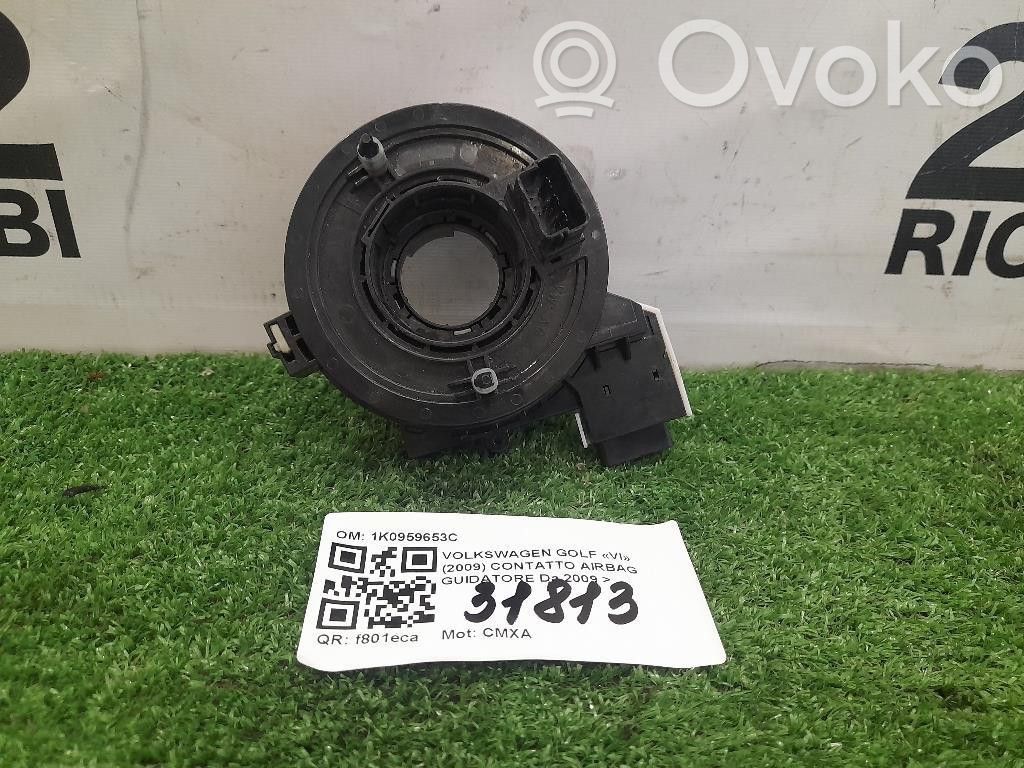 Volkswagen Golf VI Muelle espiral del airbag (Anillo SRS) 