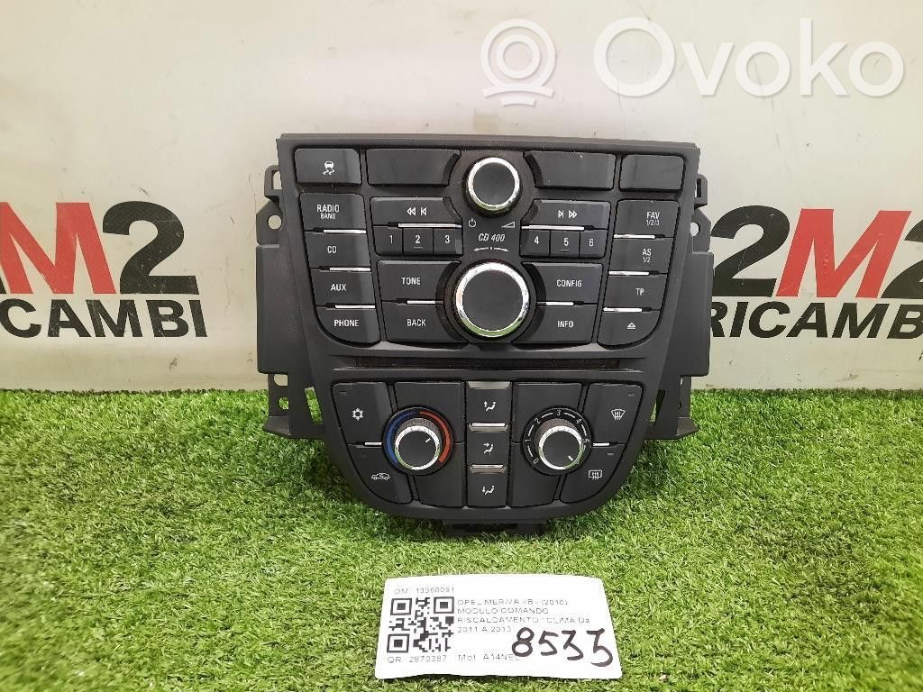 Panel klimatyzacji   1336009913360091,13360099,1336009913360091,A14NEL