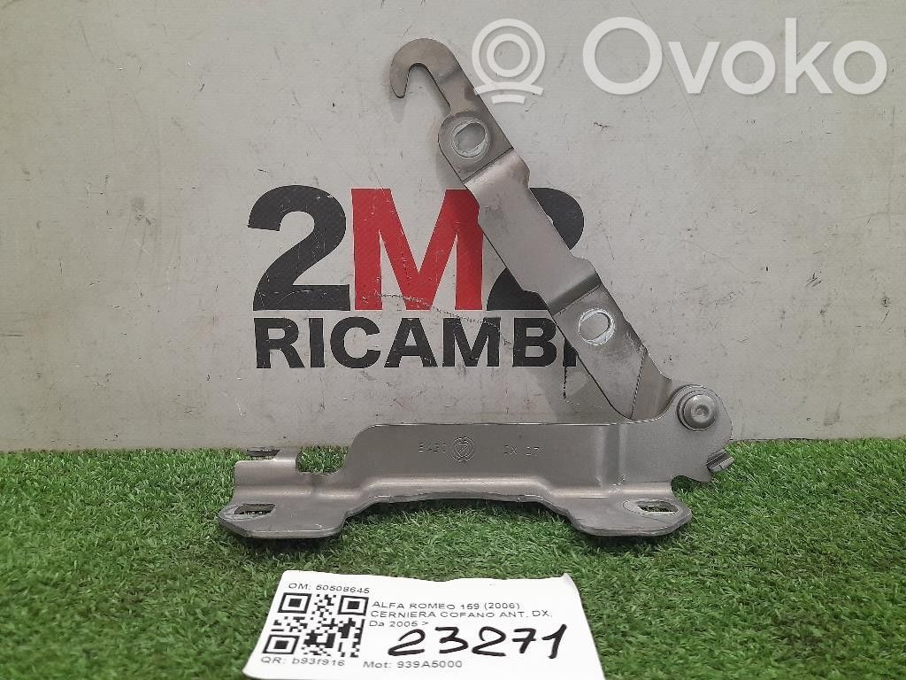 Alfa Romeo 159 Engine bonnet/hood hinges 