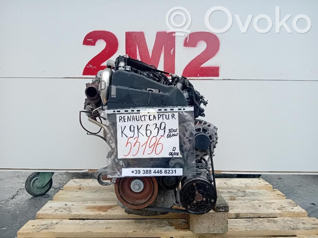 Motor completo   K9K63990CV66KW,K9K639,K9K63990CV66KW