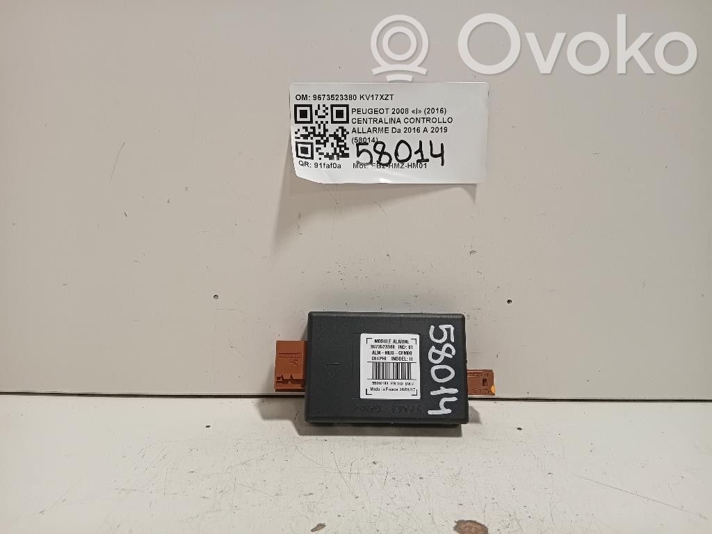 Peugeot 2008 I Boîtier module alarme 