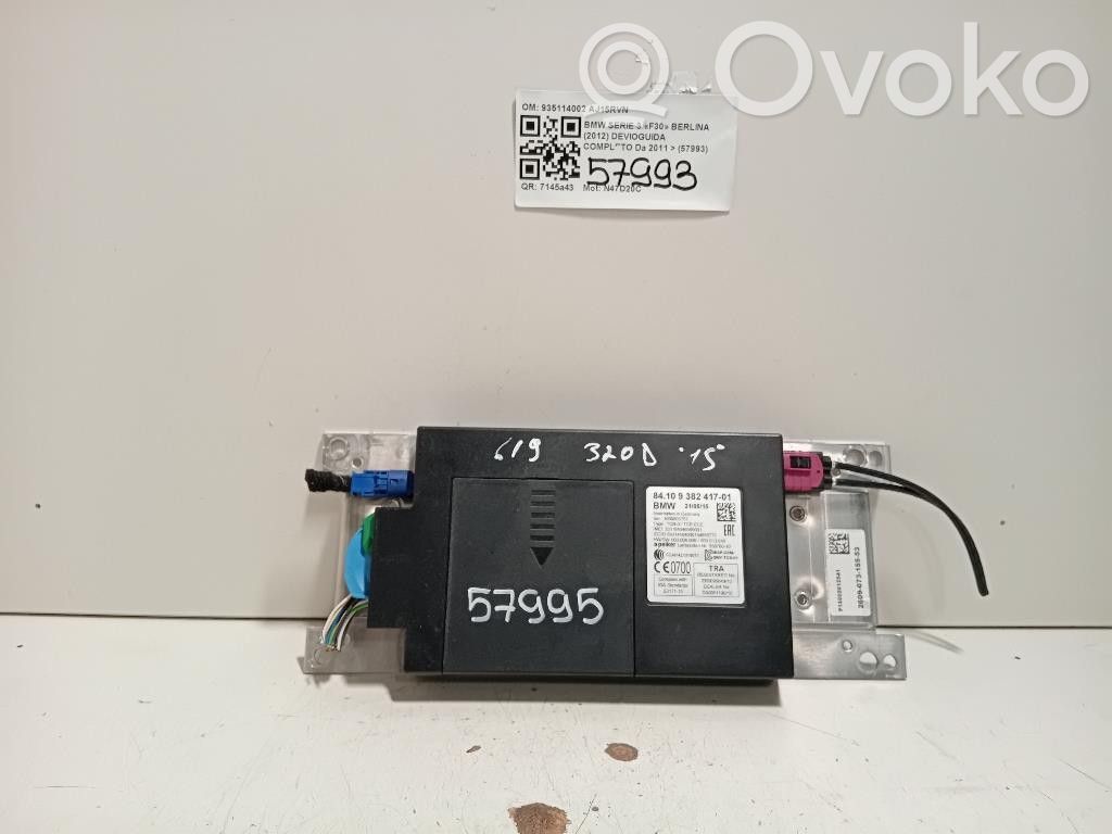 BMW 3 F30 F35 F31 Bluetooth modulis 