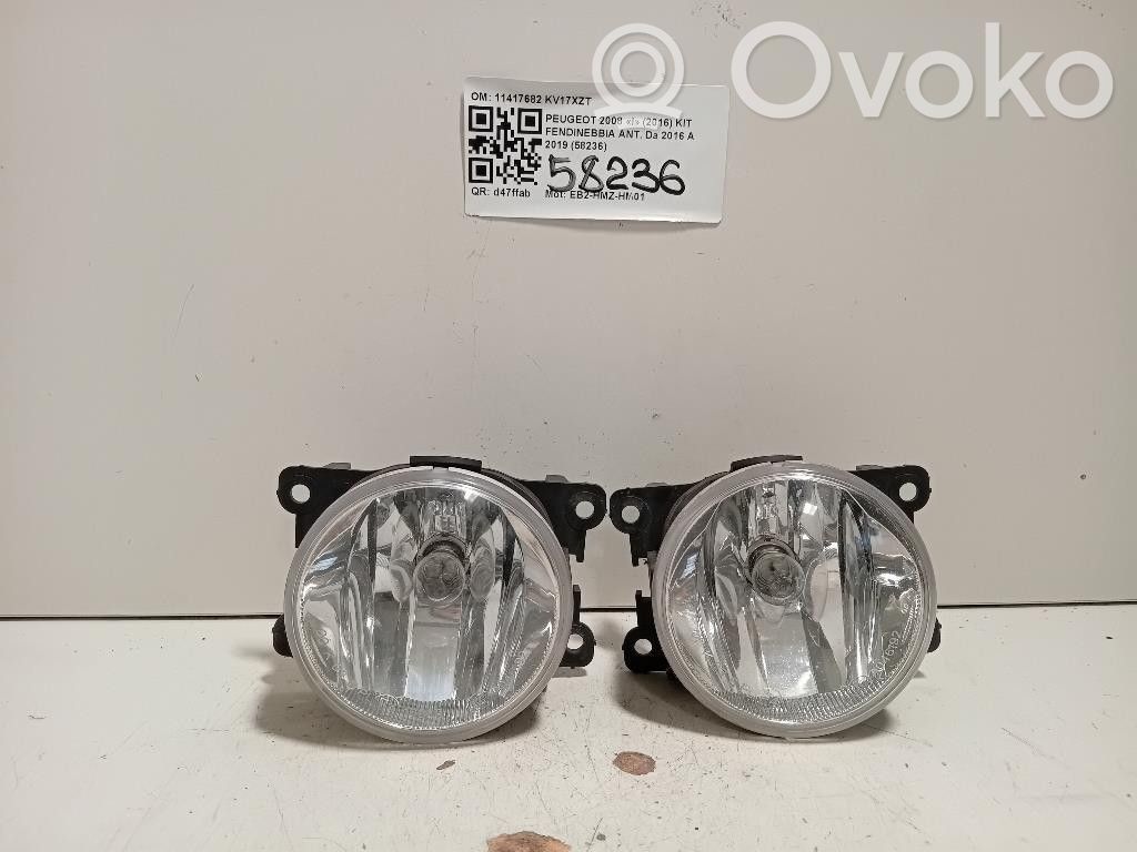 Peugeot 2008 I Set di fendinebbia 