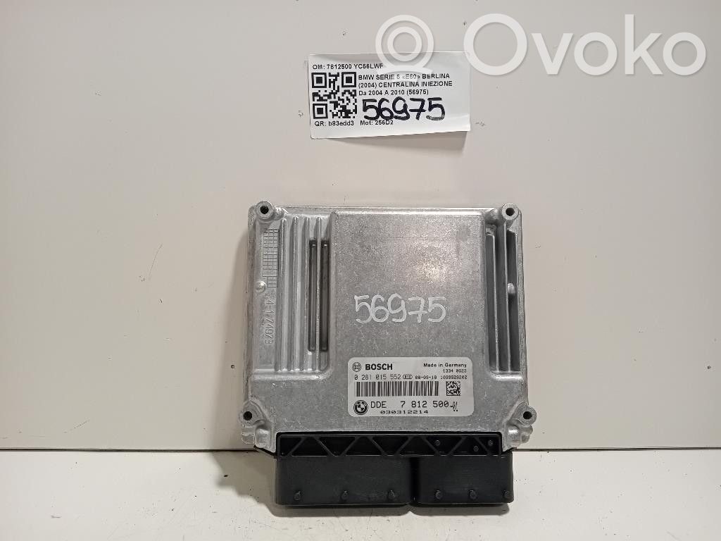 Unidad de control/módulo de la inyección   7812500,256D2,7812500