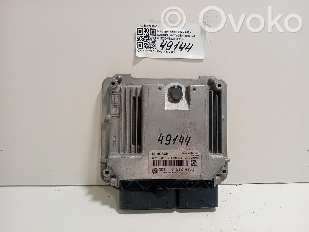 Mini One - Cooper R57 Injection control unit/module 