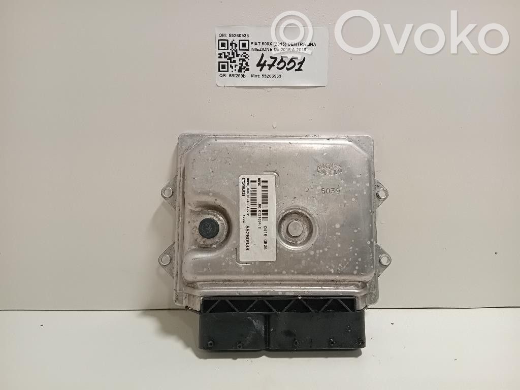 Fiat 500X Unitate/modul comandă injecție 