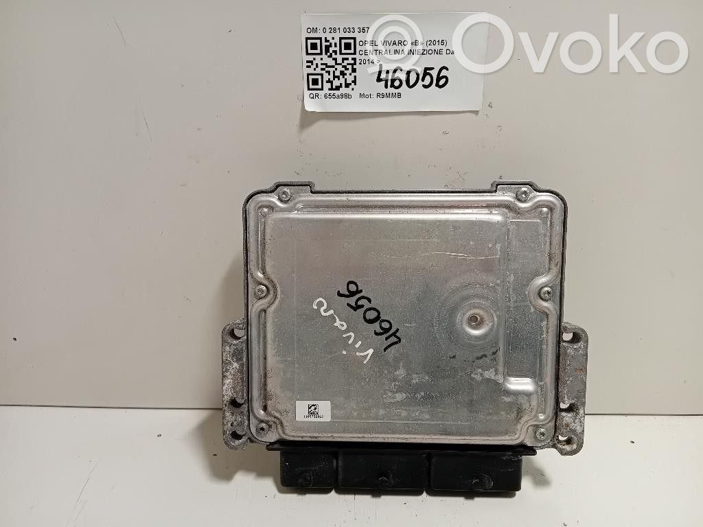 Opel Vivaro Unité de commande / module d'injection 