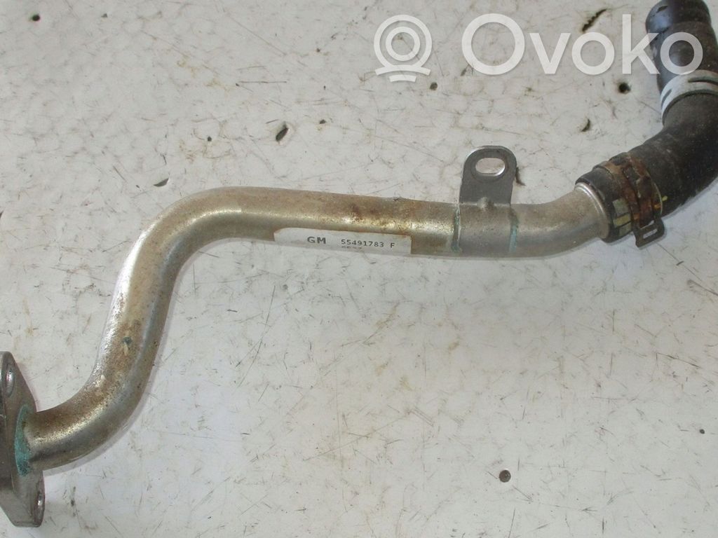 Engine coolant pipe/hose