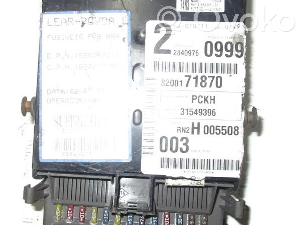 Renault Laguna II Ramka / Moduł bezpieczników 