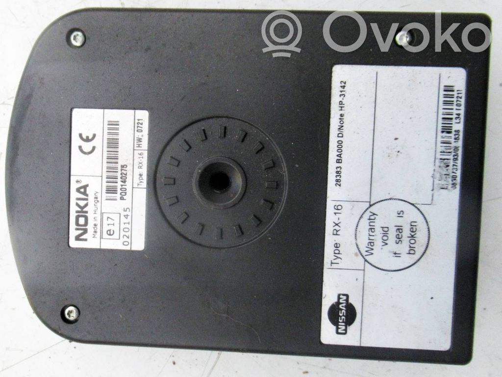 Nissan Primera Other control units/modules 