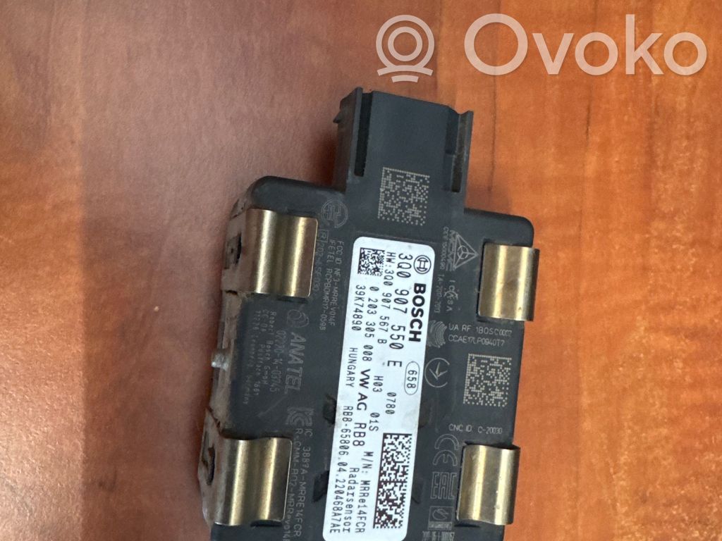 Sensor de radar Distronic   3Q0907550E,0203305008