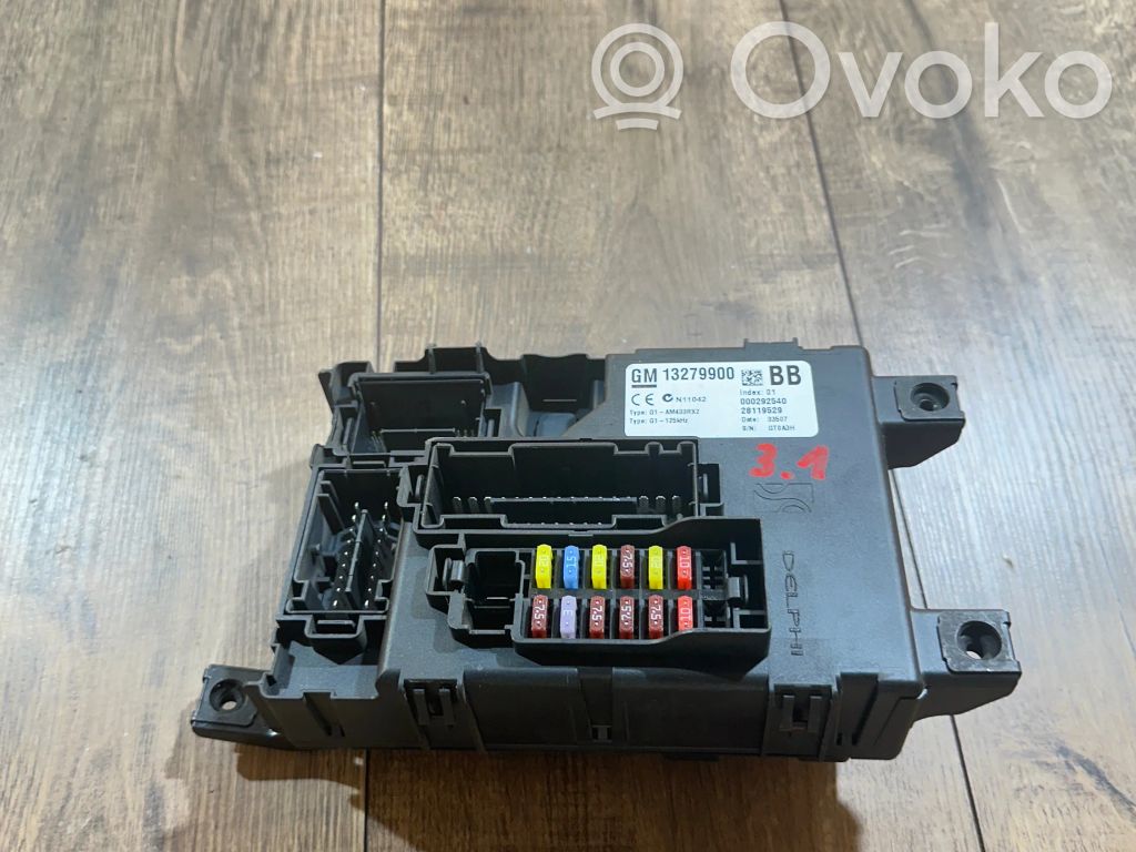 Opel Corsa D Módulo de fusible 