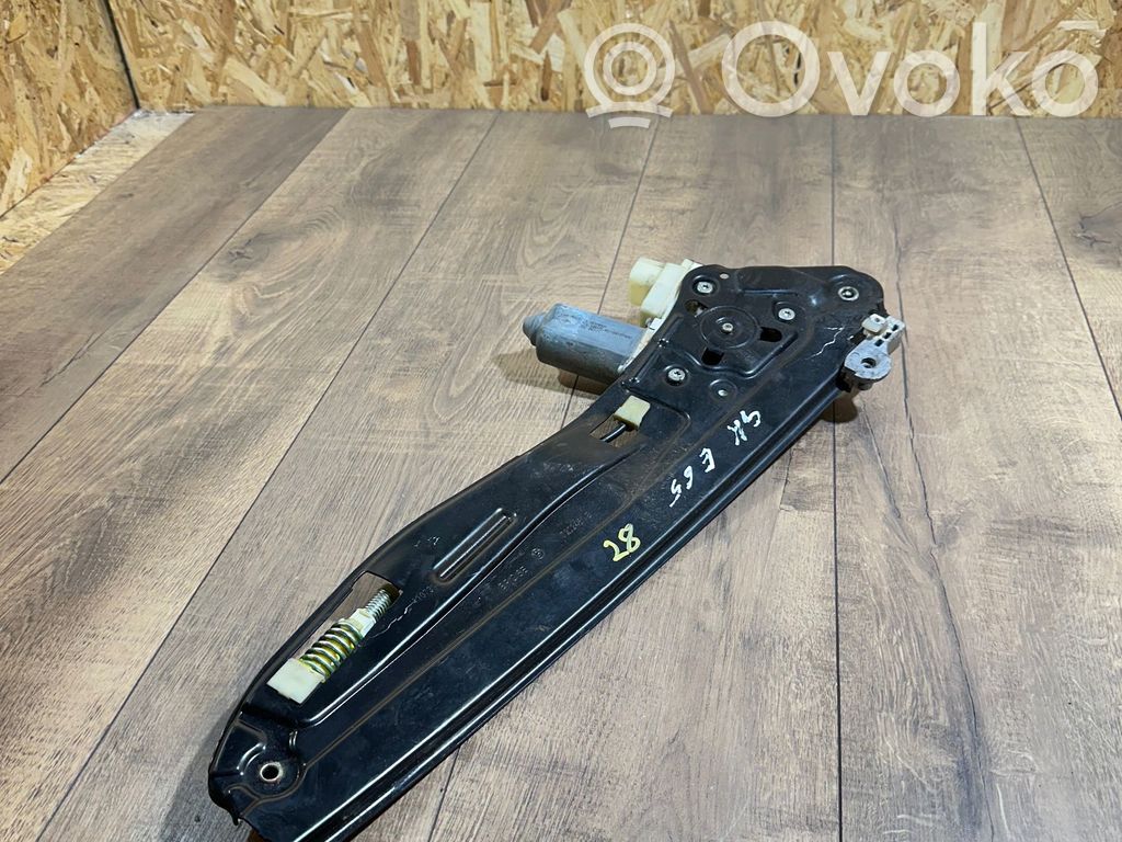 BMW 7 E65 E66 Rear door window regulator with motor 