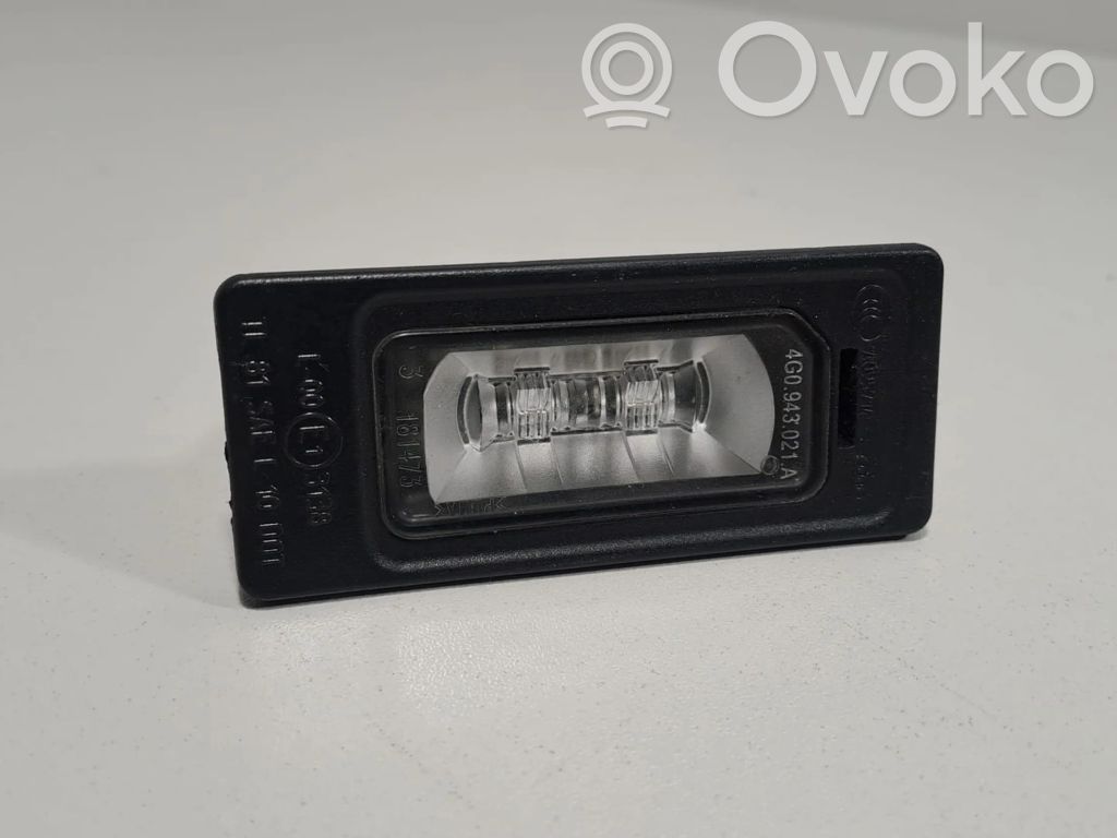 Audi A6 S6 C7 4G Éclairage de plaque d'immatriculation 