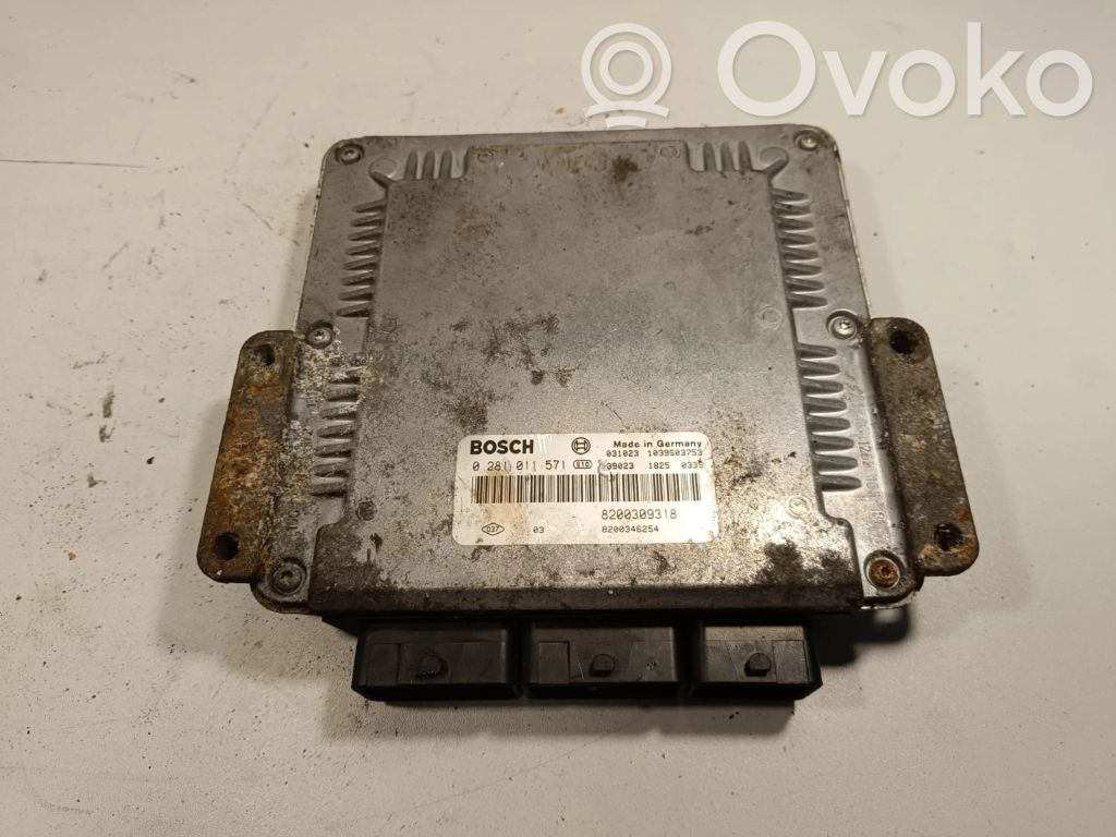 Renault Vel Satis Engine control unit/module 