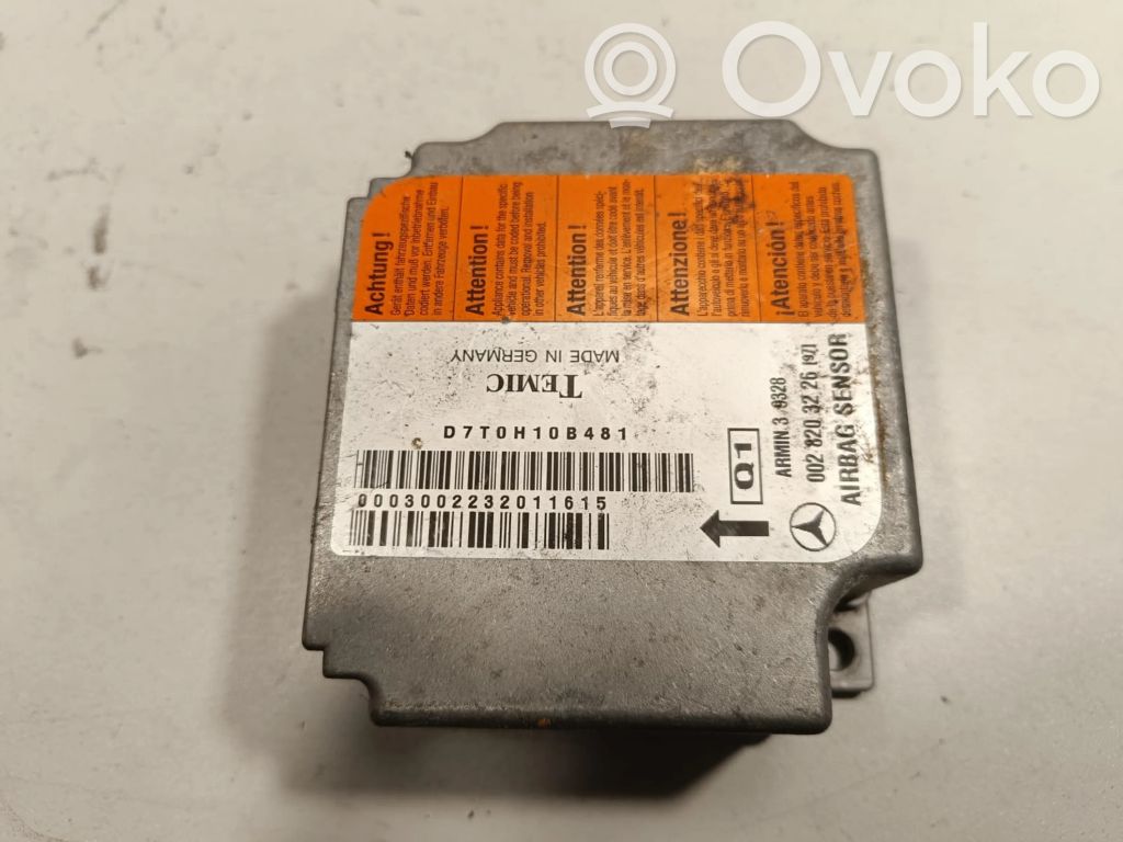 Mercedes-Benz E W210 Airbag control unit/module 