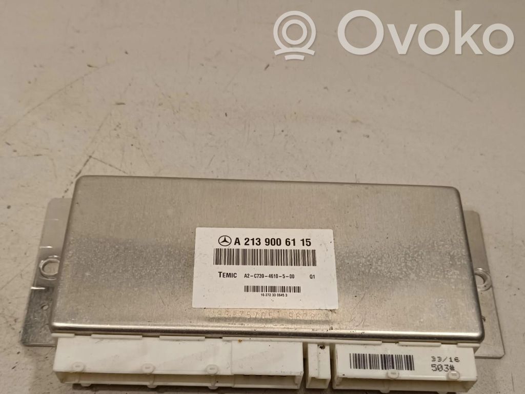 Mercedes-Benz E W213 Module de commande suspension 