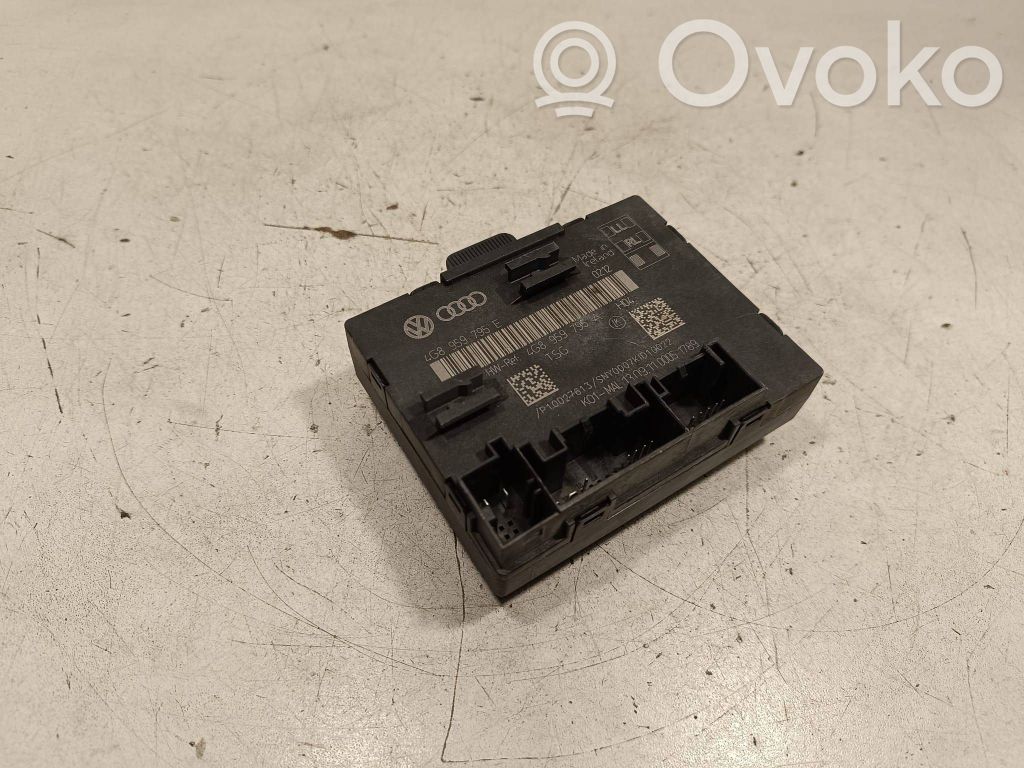 Audi A7 S7 4G Oven ohjainlaite/moduuli 